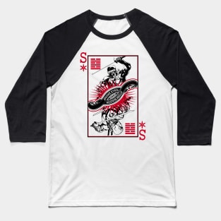 Snakes Eyes/Storm Shadow Playing card Baseball T-Shirt